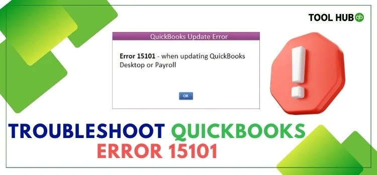 quickbooks error 15101