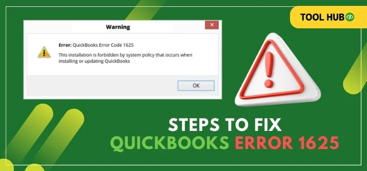 Quickbooks Error 1625