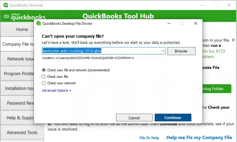 QuickBooks File Doctor-2