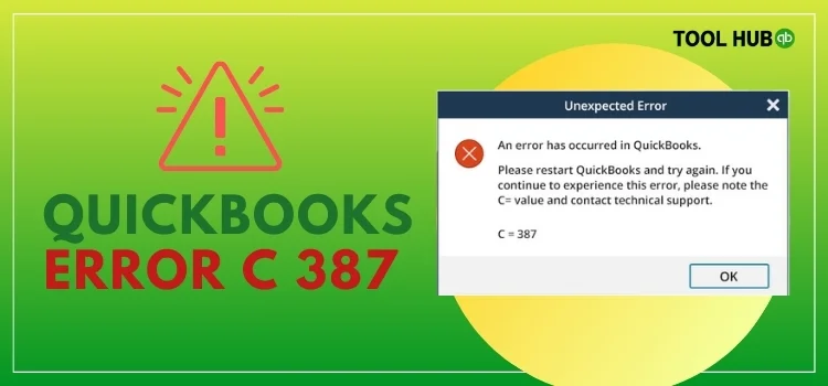 quickbooks error c=387