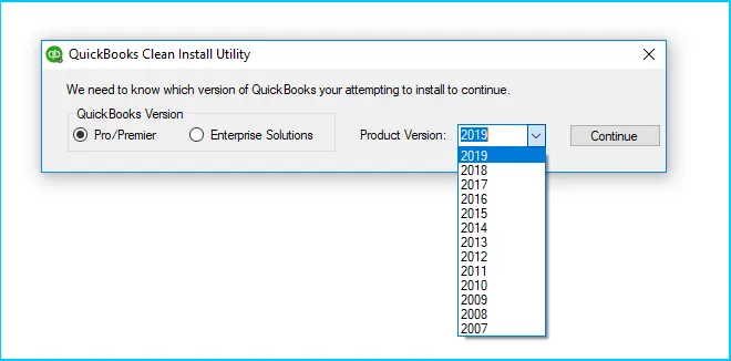 perform a clean installation of QuickBooks