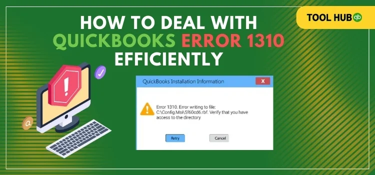 quickbooks Error 1310