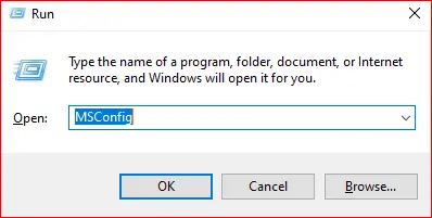Windows + R key together to open the Run window
